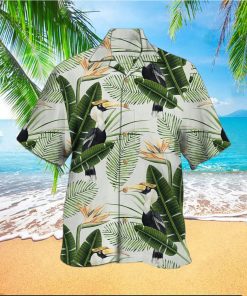 Tropical Toco Toucan Men’s Hawaiian Short Sleeve Shirt