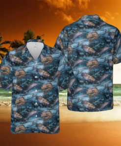 Trout Fish Fishing Hawaiian Shirt