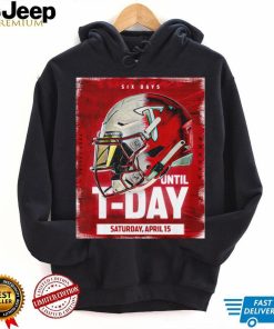 Troy Trojans Six Days until T Day Helmet shirt