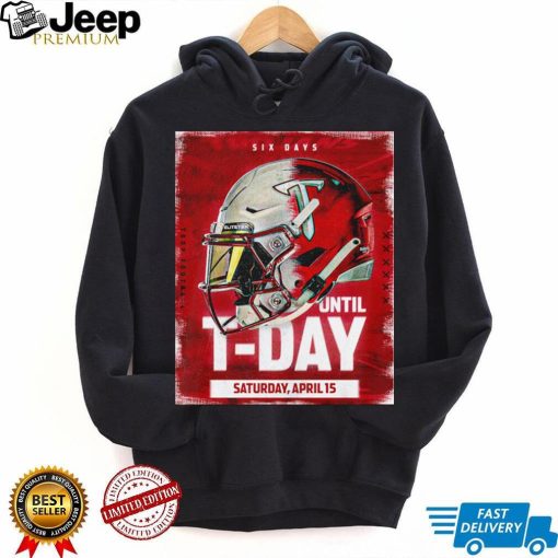 Troy Trojans Six Days until T Day Helmet shirt