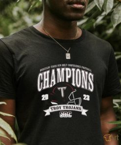 Troy University Trojans 2023 Sun Belt Football Conference Champions shirt