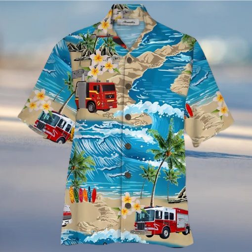 Truck Colorful Unique Design Unisex Hawaiian Shirt