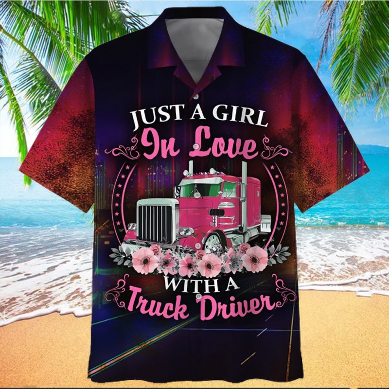 Trucker Balck Unique Design Unisex Hawaiian Shirt