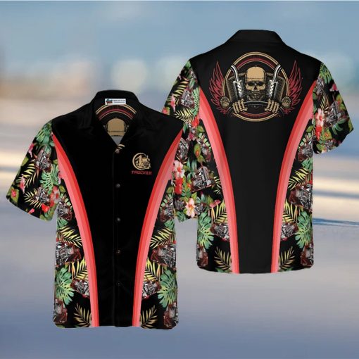 Trucker Tropical Hawaiian Shirt