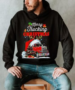 Trucker merry trucking Christmas Shirt