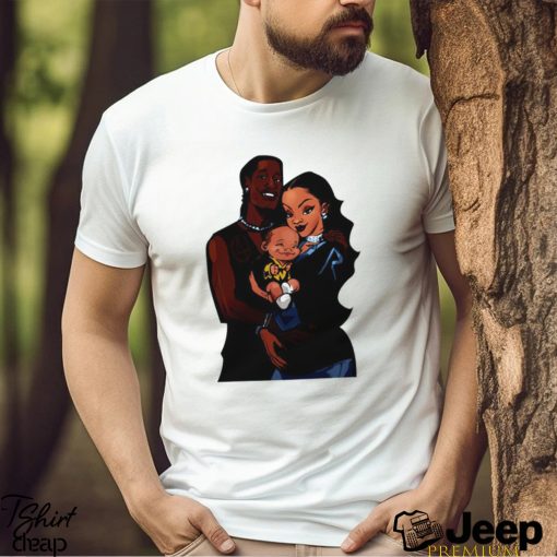 True love The Family Rihanna cartoon shirt