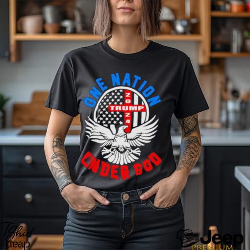 Trump 2024 One Nation Under God shirt