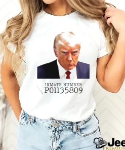 Trump Inmate Number P01135809 Shirt