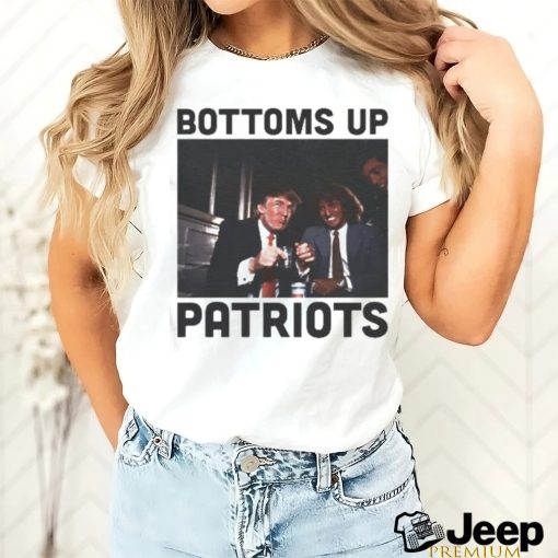 Trump Mugshot Bottoms Up Patriots Shirt