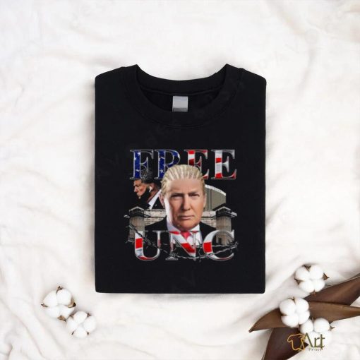 Trump Mugshot Free UNC Shirt