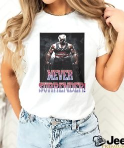 Trump Never Surrender Mugshot Shirt