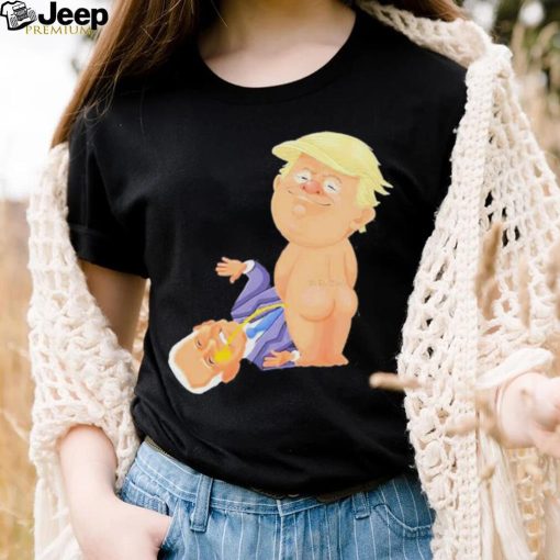 Trump Piss On Biden Fuck Joe Biden Shirt