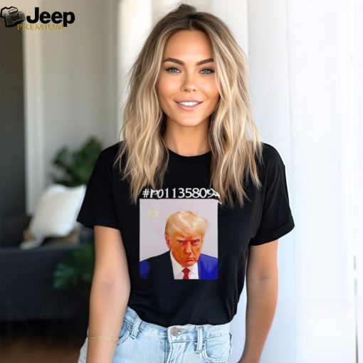 Trump mugshot at Fulton County Sheriff’s Office shirt