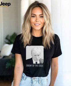 Trump mugshot enemy of the state shirt