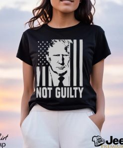 Trump not guilty flag Shirt