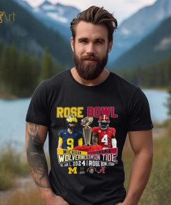 Rose Bowl Michigan Wolverines Vs Alabama Crimson Tide Thu, Jan 1, 2024 Rose Bowl Stadium T Shirt