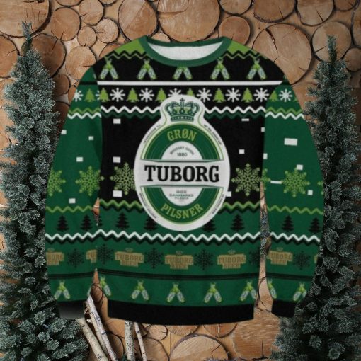 Tuborg Beer Ugly Christmas Sweater, Xmas Sweatshirt Gifts