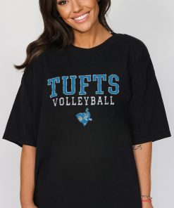 Tufts University Jumbos Champion Icon Logo Volleyball Jersey T Shirt