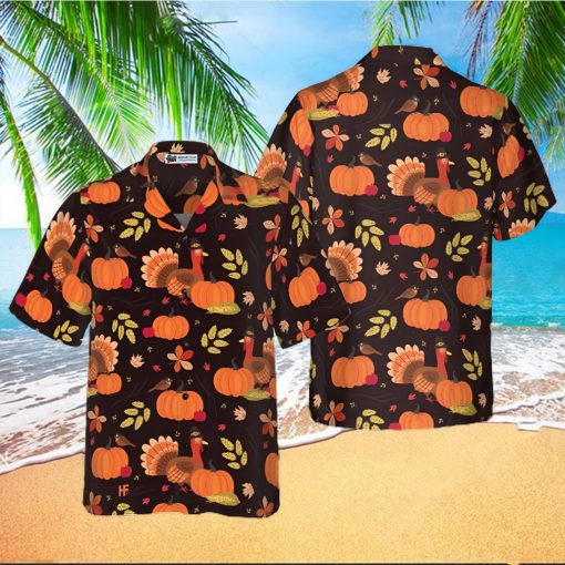 Turkey Thanksgiving Hawaiian Shirt