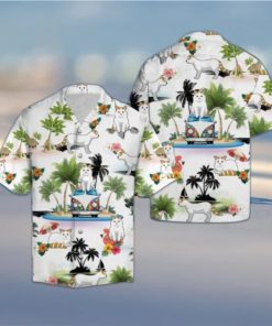 Turkish Van Vacation Hawaiian Shirt Summer Button Up