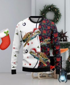 Turtle Christmas Light Ugly Christmas Sweaters Special Gift For Men Women