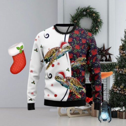 Turtle Christmas Light Ugly Christmas Sweaters Special Gift For Men Women