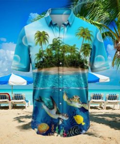 Turtle Island Tropical Hawaiian Shirt Gift For Men And Women