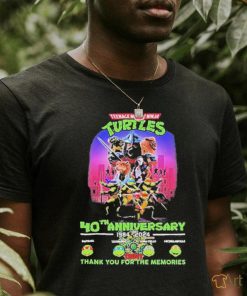 Turtles 40th Anniversary 1984 – 2024 Thank You For The Memories T Shirt