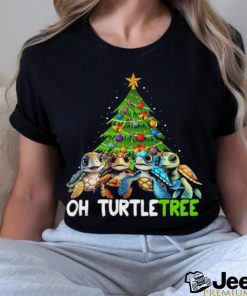 Turtles Around Christmas Tree 2023 Shirt