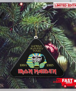 2D Iron Maiden World Slavery Tour 1984 1985 New Autumn Merch Store Christmas Gift 2023 Holiday Ornament