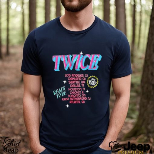 Twice Ready To Be Tour 2023 World T Shirt