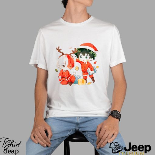 Two Friends Anime Chibi Christmas Hunter X Hunter Animation Unisex T Shirt