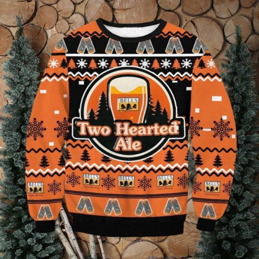 Two Hearted Ale Bell’s Brewery Ugly Christmas Sweater, Gift for Christmas Holiday