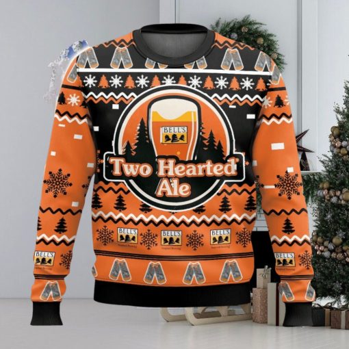 Two Hearted Ale Sweater All Over Printed Ugly Christmas Sweater Trending Christmas Gift Ideas