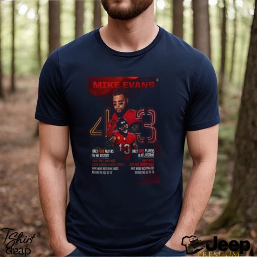 Two Historical Facts About Mike Evans Of The Tampa Bay Buccaneers in NFL History Unisex T Shirt