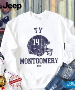 Ty Montgomery New England Helmet Font Shirt