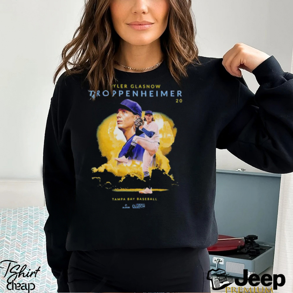 Tyler glasnow troppenheimer tampa bay baseball T-shirts, hoodie