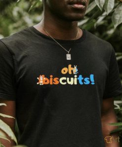 Typographic Design Oh Biscuits Bluey Shirt