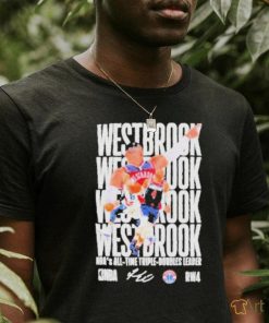 Typography Russell Westbrook Nba Basketball signature shirt