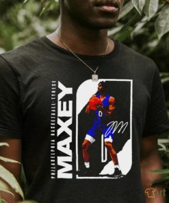 Tyrese Maxey Philadelphia signature 2023 shirt