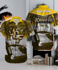 UCF Knights NCAA Best Custom Name Hawaiian Shirt Beach For Men Women Gift For Fans