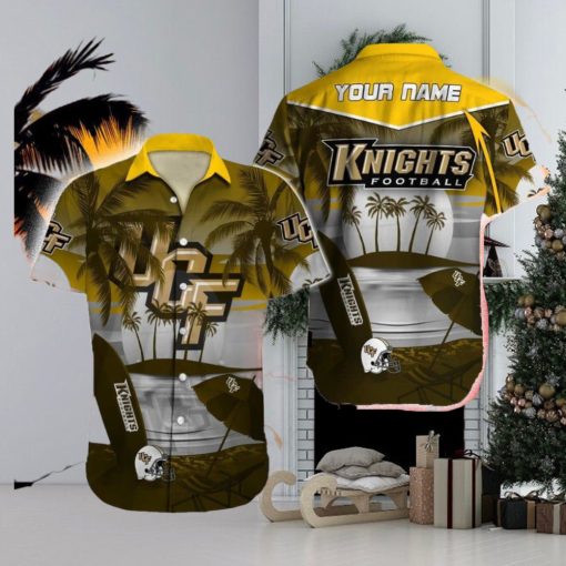 UCF Knights NCAA Best Custom Name Hawaiian Shirt Beach For Men Women Gift For Fans