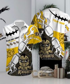 UCF Knights NCAA Designer Custom Name Hawaiian Shirt Beach For Men Women Gift For Fans