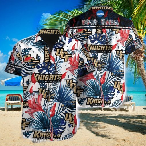 UCF Knights NCAA1 Team Aloha Hawaiian Shirt Custom Name For Fans