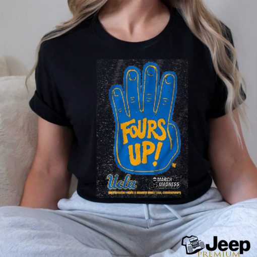 UCLA Basketball 4s Up Shirt