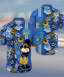 UCLA Bruins Aloha Mick Pattern Hawaiian Shirt For Fans