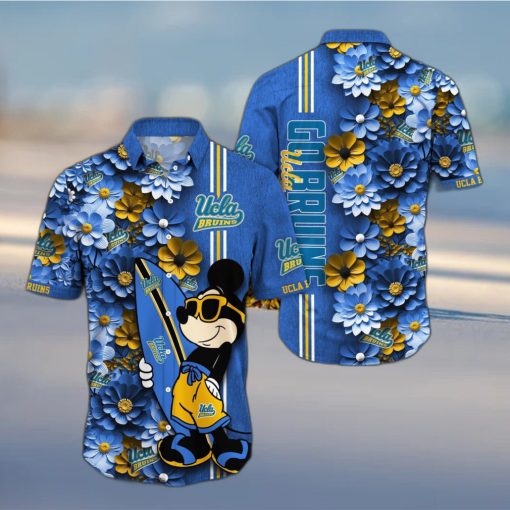 UCLA Bruins Aloha Mick Pattern Hawaiian Shirt For Fans