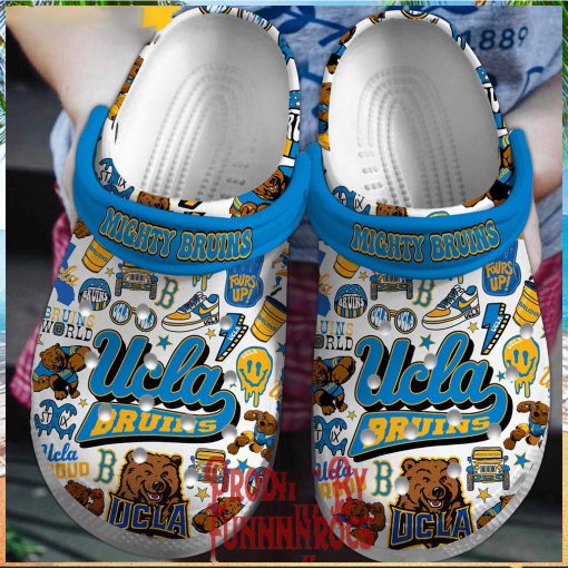 UCLA Bruins Mighty Bruins World Crocs Shoes