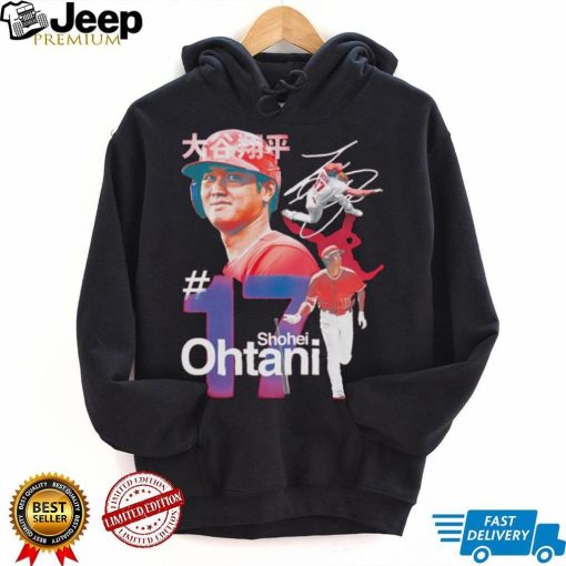 Shohei Ohtani Los Angeles Angels does it all signature shirt