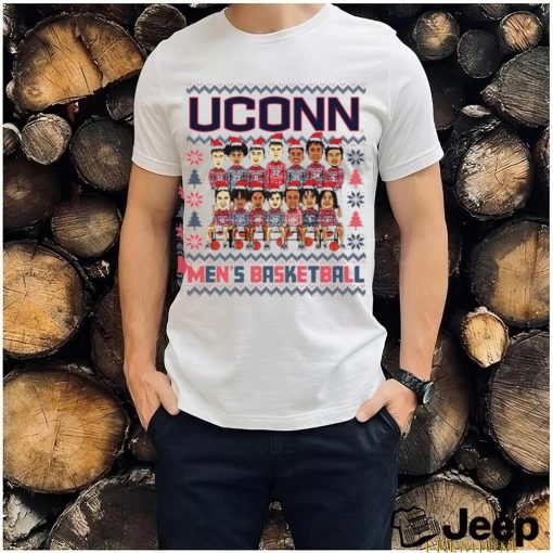 UConn Men’s Basketball Holiday Team Caricature shirt